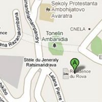 Plan de situation Résidence du Rova